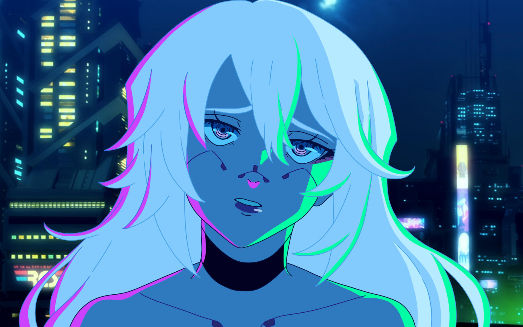 My Cyberpunk Edgerunners original character: Cel